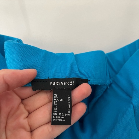 🔥3/$15 Forever 21 | Blue Tube Top - Picture 6 of 6